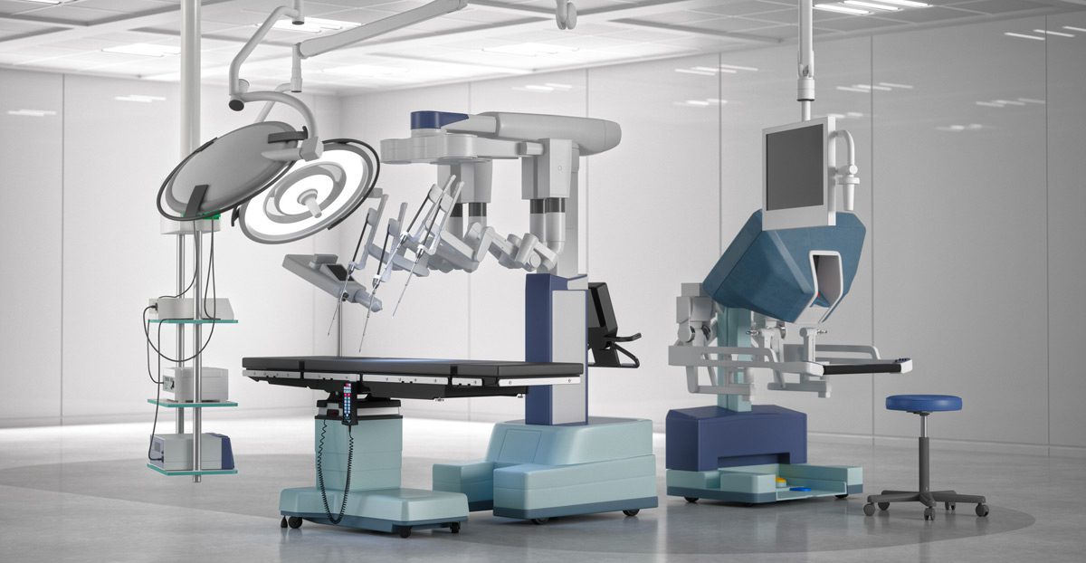 Operating-room-with-robotic-surgery-equipment Operating-room-with-robotic-surgery-equipment